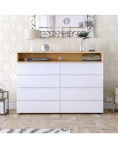 Cómoda con Estante Modelo Meier - 140 cm