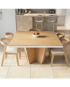 Mesa Cuadrada Modelo Estrella 6 Personas